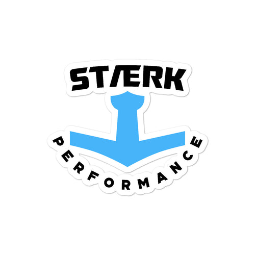 Staerk Performance Blue Amulet Sticker