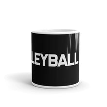 Volleyball Dad Black Mug